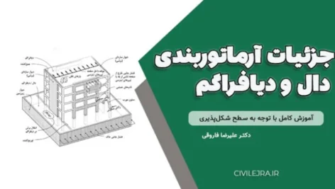 جزئیات آرماتوربندی دال و دیافراگم | آموزش کامل با توجه به سطح شکل‌پذیری