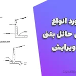 فایل ورد انواع دیوارهای حائل بتنی – 53 صفحه قابل ویرایش