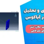 مدلسازی و تحلیل میله در آباکوس: بررسی تغییر مکان، تنش و واکنش‌های تکیه‌گاهی 