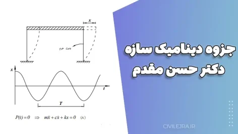 جزوه دینامیک سازه دکتر حسن مقدم