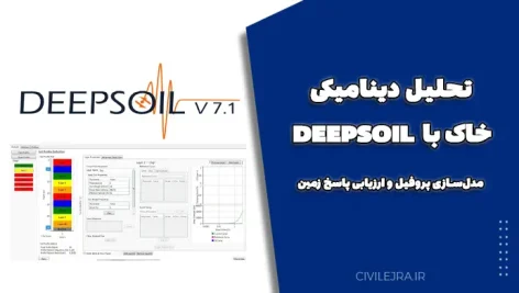 تحلیل دینامیکی خاک با DEEPSOIL | مدل‌سازی پروفیل و ارزیابی پاسخ زمین