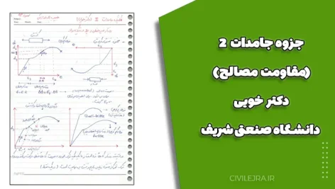جزوه جامدات ۲ (مقاومت مصالح) دکتر خویی – دانشگاه صنعتی شریف