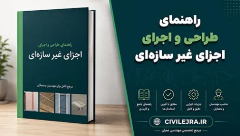 دانلود راهنمای طراحی و اجرای اجزای غیر سازه‌ای PDF | دفتر مقررات ملی ساختمان